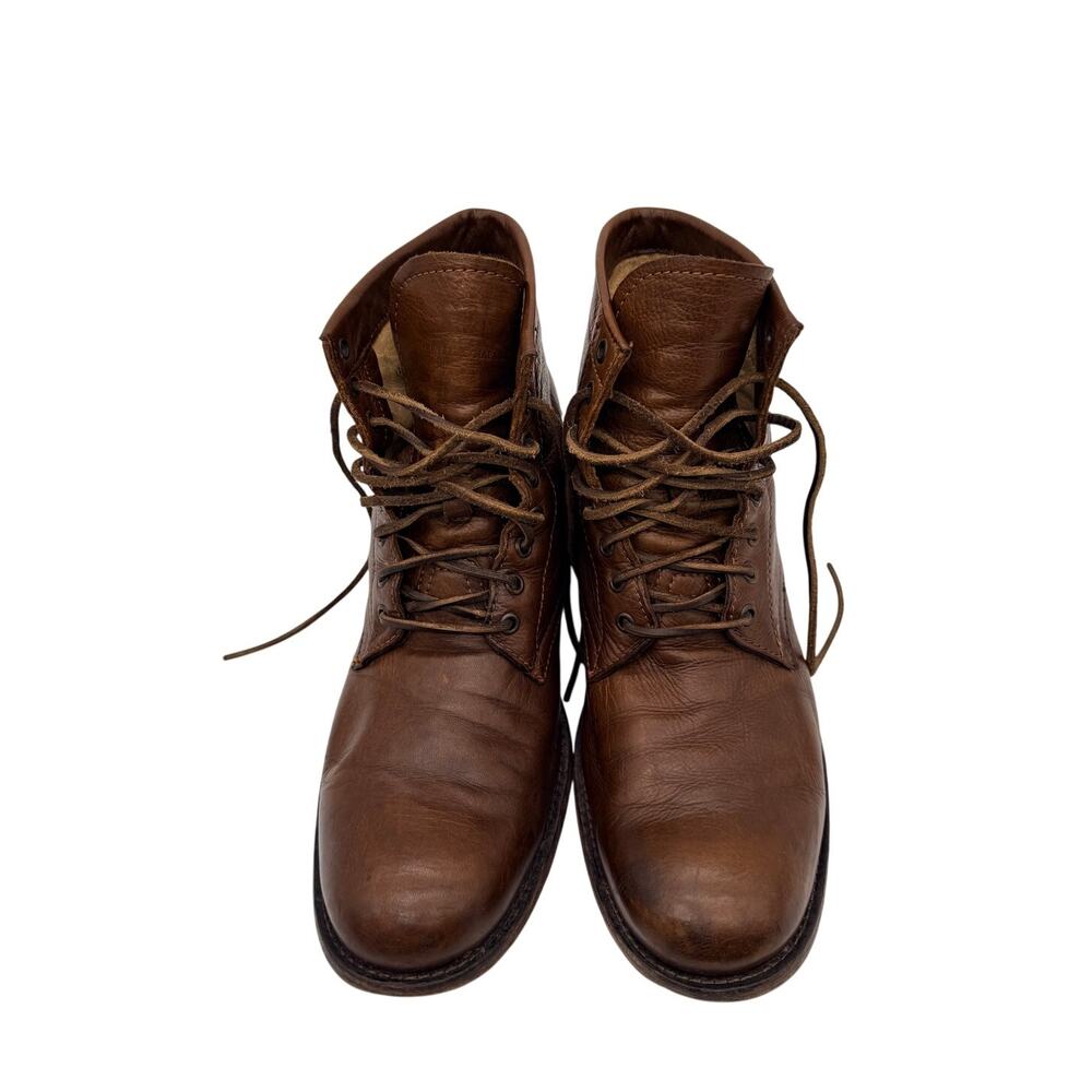 Frye Tyler Brown Leather Lace Up Boot Men's Size 12 D